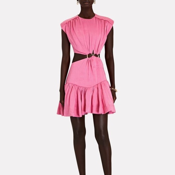 AJE Le Mempris Dress Pink - Picture 5 of 7